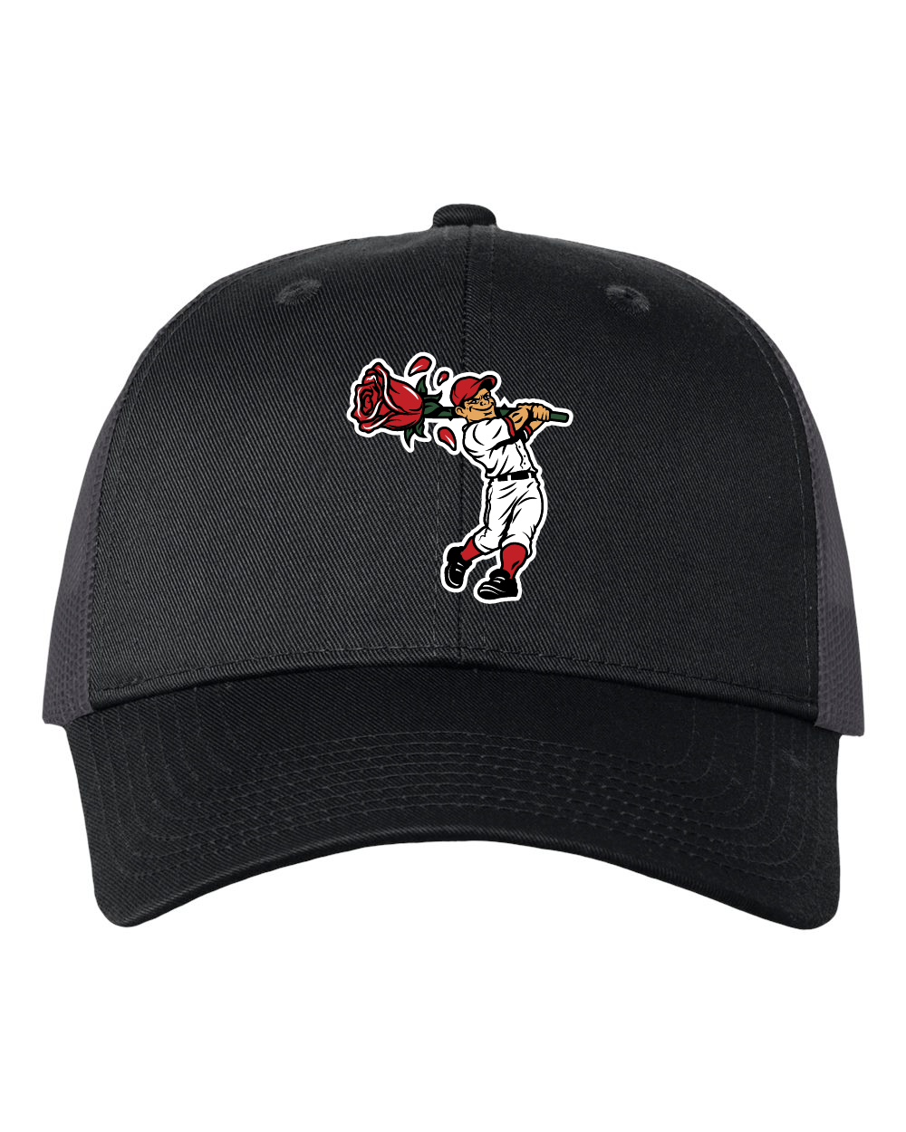 Knockouts Mesh-Back Twill Trucker Cap