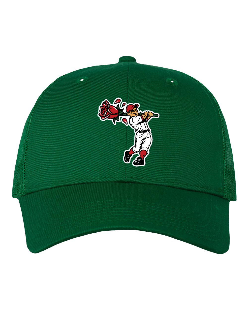 Knockouts Mesh-Back Twill Trucker Cap