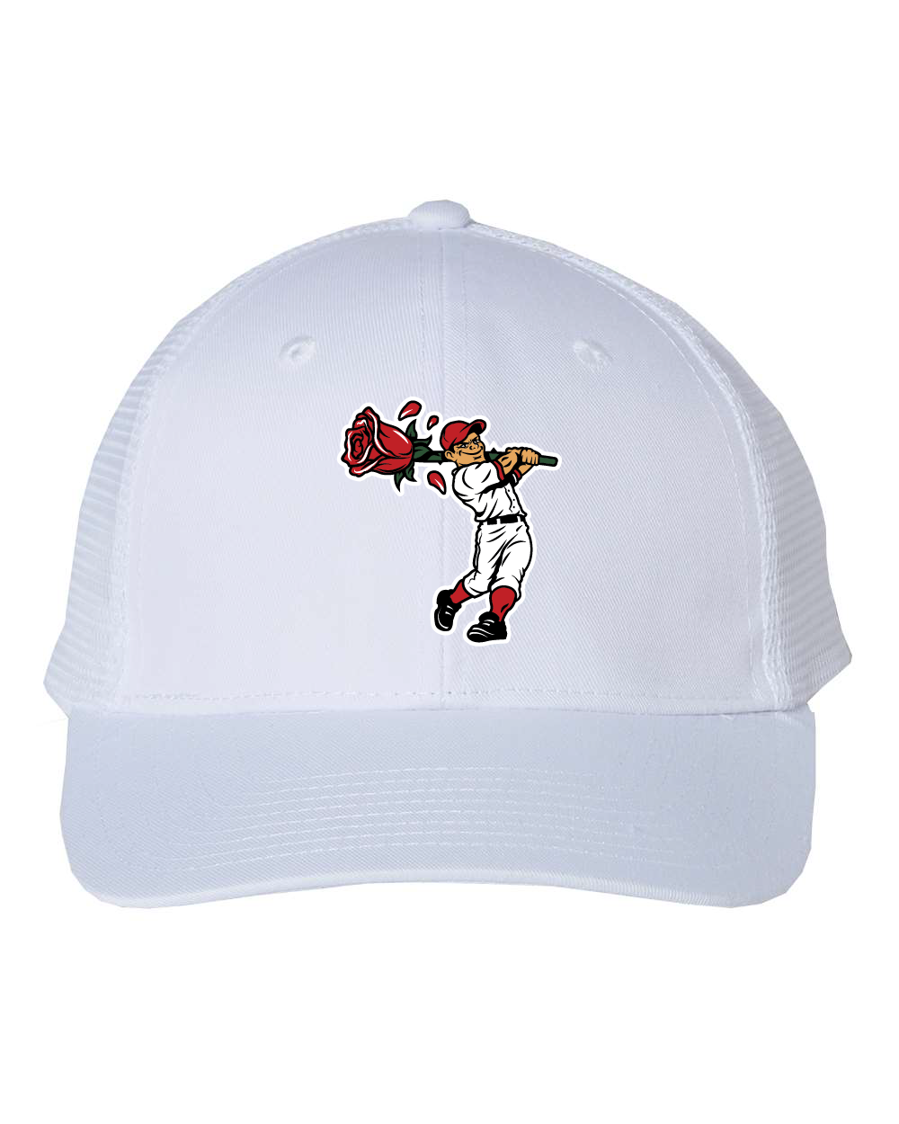 Knockouts Mesh-Back Twill Trucker Cap